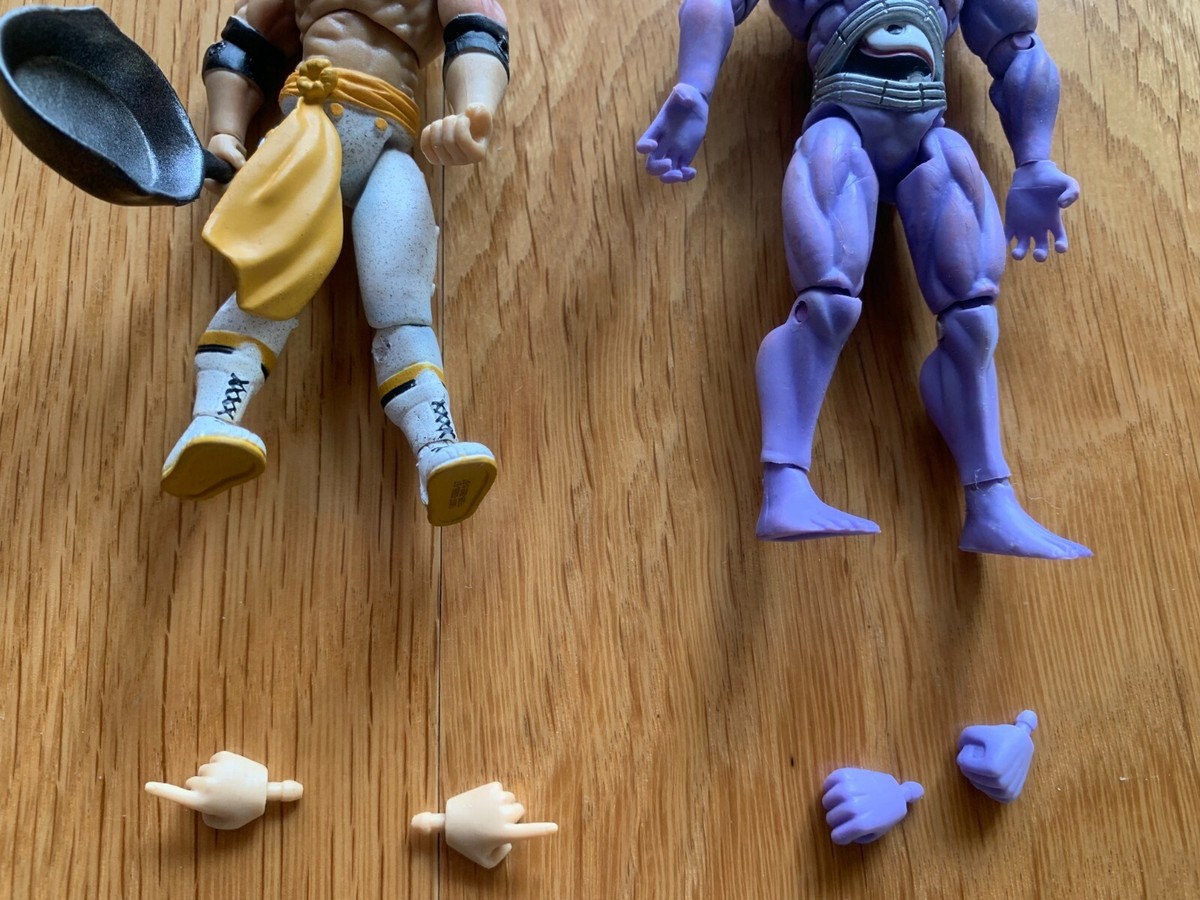 Super Street Fighter IV El Fuerte Vs Seth 3.75” Action Figures