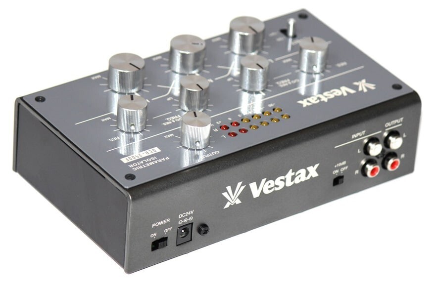 Vestax DCR-2500F Parametric Isolator Filter Effects for DJ