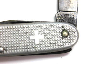 VICTORINOX 1960's Pioneer Silver Alox Swiss Army Knife w/ OLD