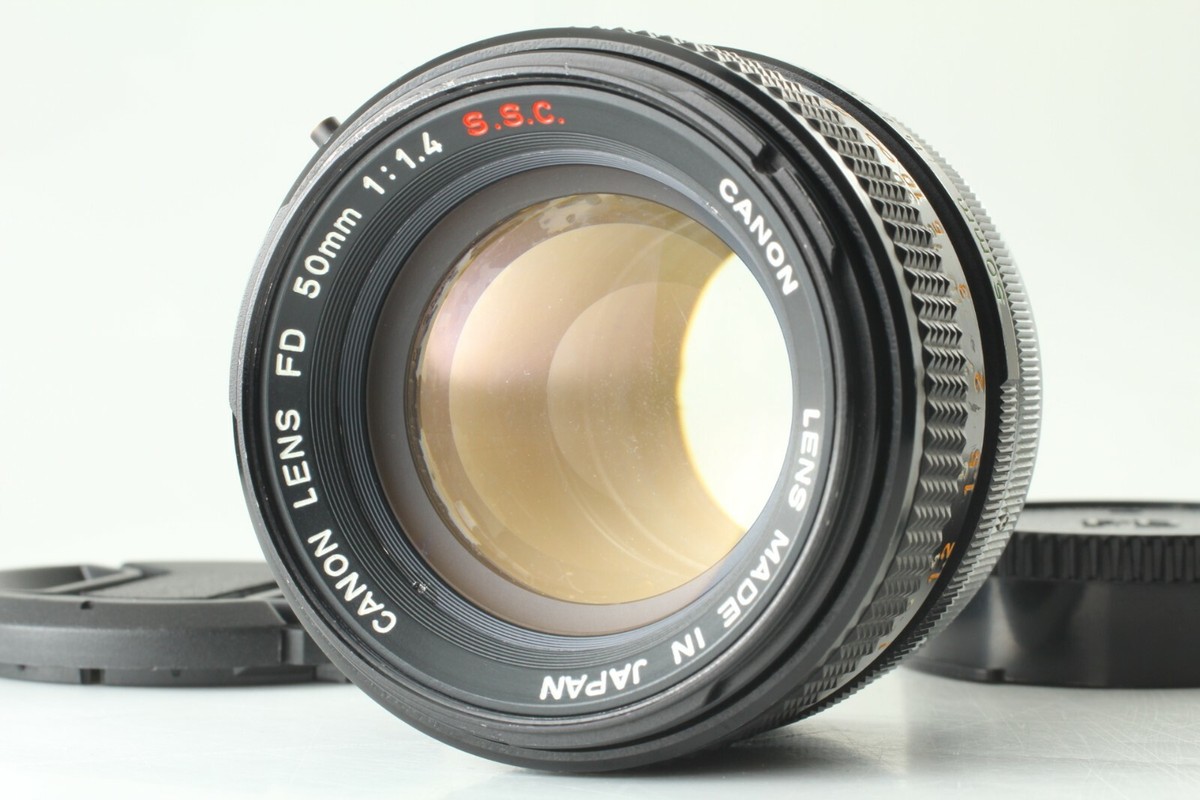 ささ様 キャノン FD 50mm F/1.4 S.S.C MF 標準レンズ キャノン FD 50mm