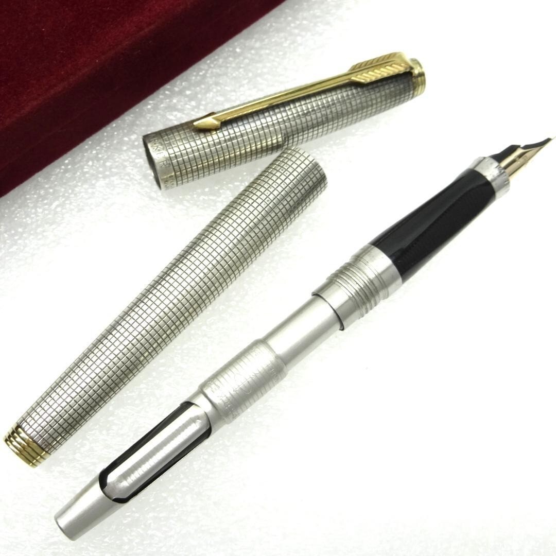 ☆PARKER 75 STERLING SILVER 万年筆 ペン先14K Parker 75 Fountain
