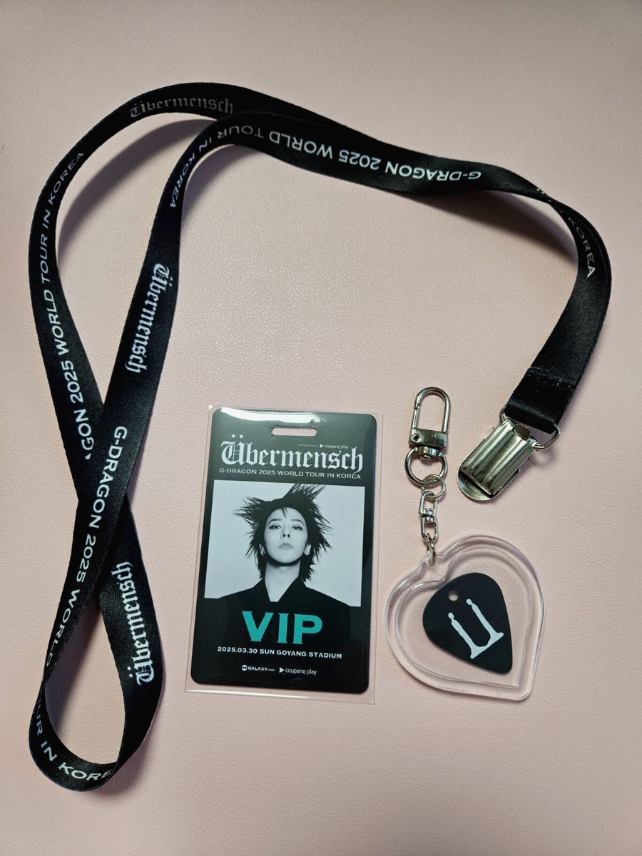 G-DRAGON 2025 WORLD TOURキーホルダー6枚セット値下げ不可 G-DRAGON