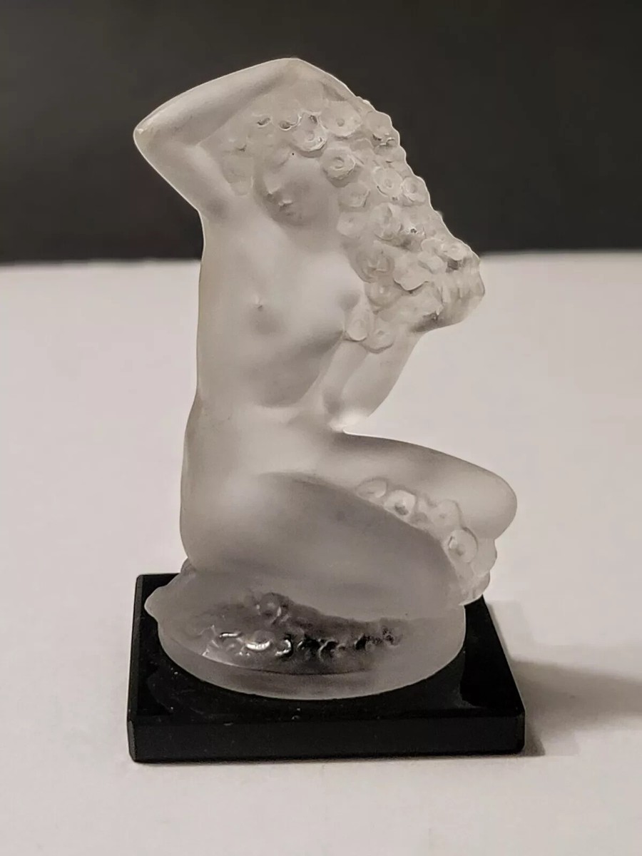 LALIQUE ラリック オブジェFLORE フロール 裸婦 クリスタル 【公式通販】