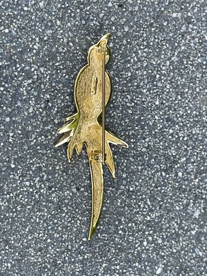 Christian Dior ブローチ ヴィンテージ 鳥 花 ゴールド Christian Dior