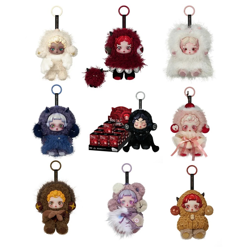 Skullpanda You Found Me Series Plush Doll Pendant Confirmed Figure