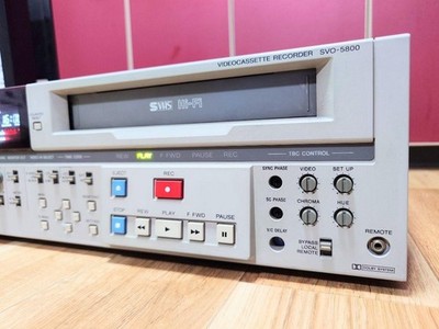 ☆【中古/動作品 】☆ SONY SVO-5800/S-VHS/再生確認済み】 ☆【 中古