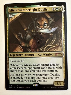 Mirri, Weatherlight Duelist Secret Lair Mythic Foil MTG Magic | eBay