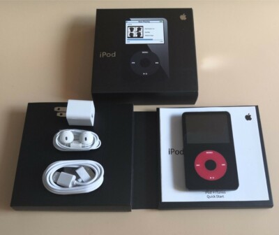 Apple iPod classic 5th Generation U2 Special Edition Black/Red (30