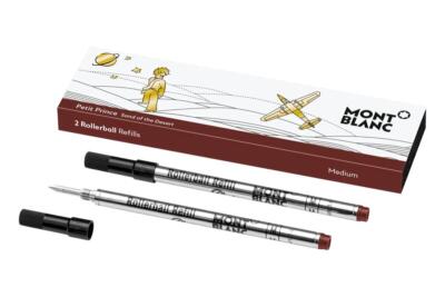 Montblanc 2 Rollerball Pen Refills Medium Brown Le Petit Prince