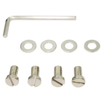 Goldo Les Trem LP type guitar tremolo unit classic flat arm nickel