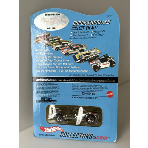 Rare Limited Hot Wheels Super Chrome Ferrari 330 P4 | eBay