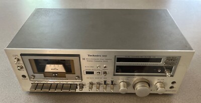 TECHNICS RS-M56 HPF HEAD CASSETTE DECK WITH MUSIC SELECTOR VG COND