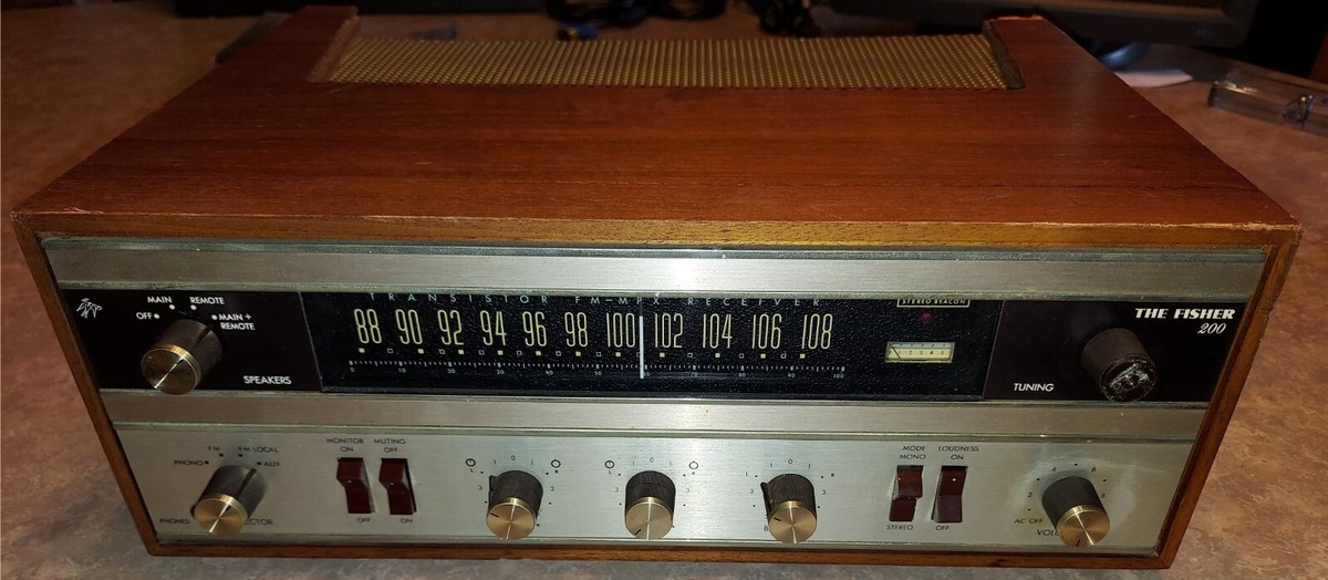 Fisher 200-T - Vintage Receiver - The Fisher 200 | eBay