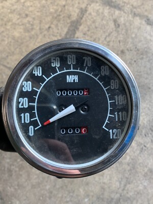 Harley Davidson 1968-1984 Shovelhead Dash 120mph Speedo FXWG FXST