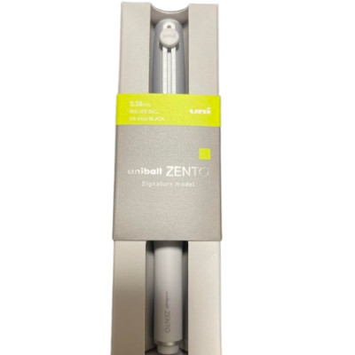 Mitsubishi Pencil uniball ZENTO signature model silver 0.38mm