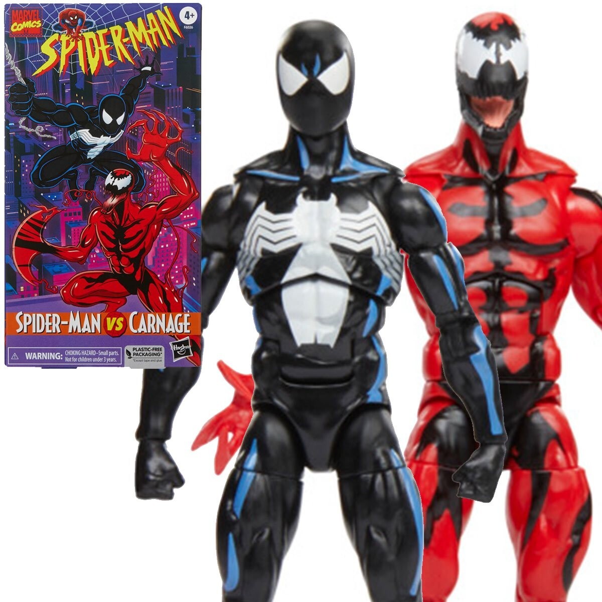 Marvel Legends Spider-Man Symbiote & Carnage 2 Pack Exclusive