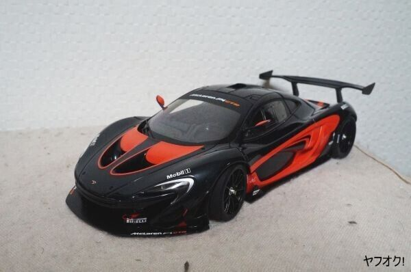 1/18 AUTOart McLaren P1 GTR Dark Hyper Silver Red Accent Without