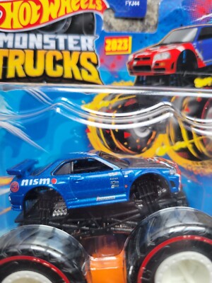 ホットウィール モンスタートラック スカイライン R34 GT-R NISMO