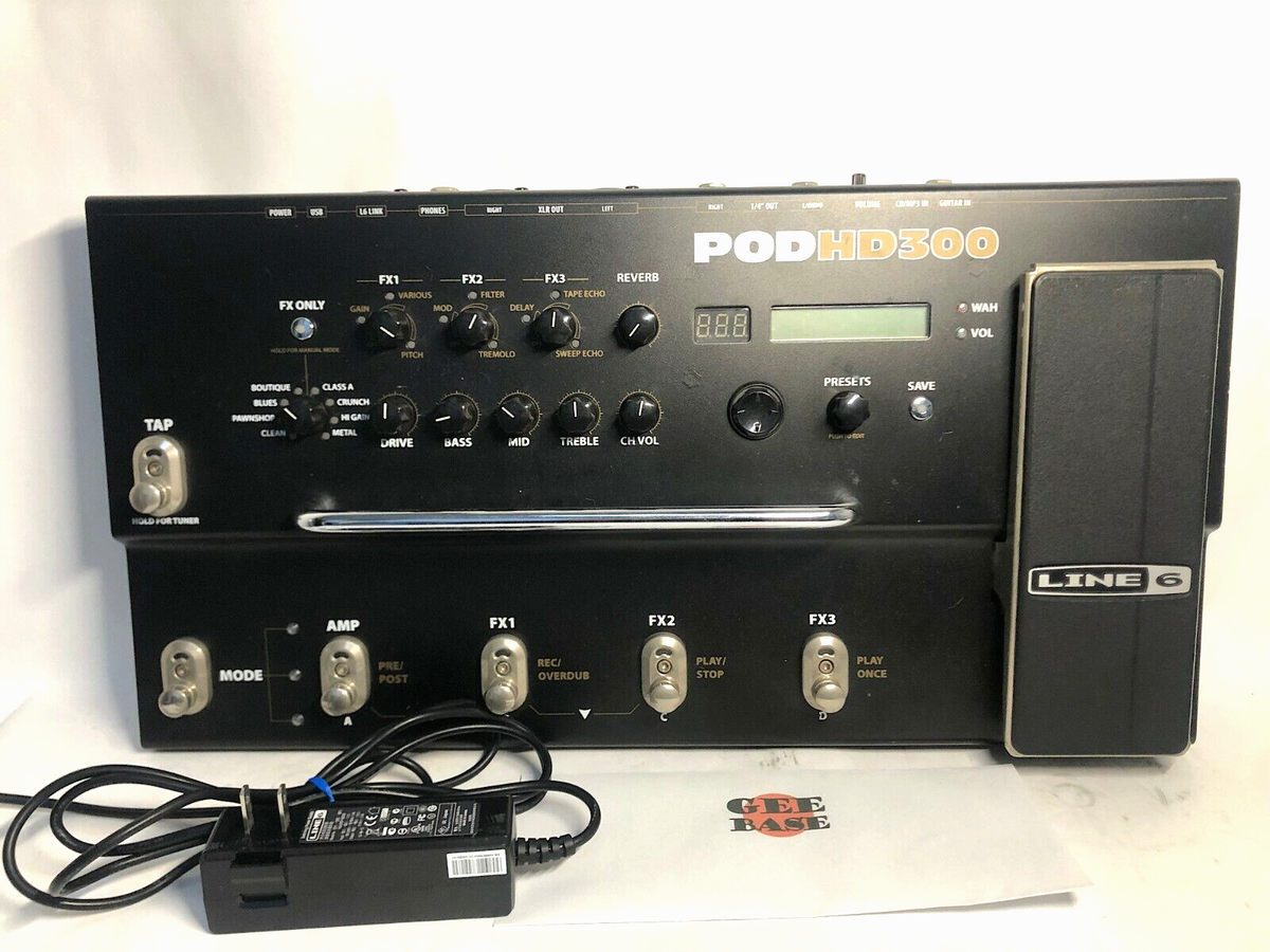 LINE 6 POD HD300 ギターエフェクター Line 6 POD HD300 Multi-Effect