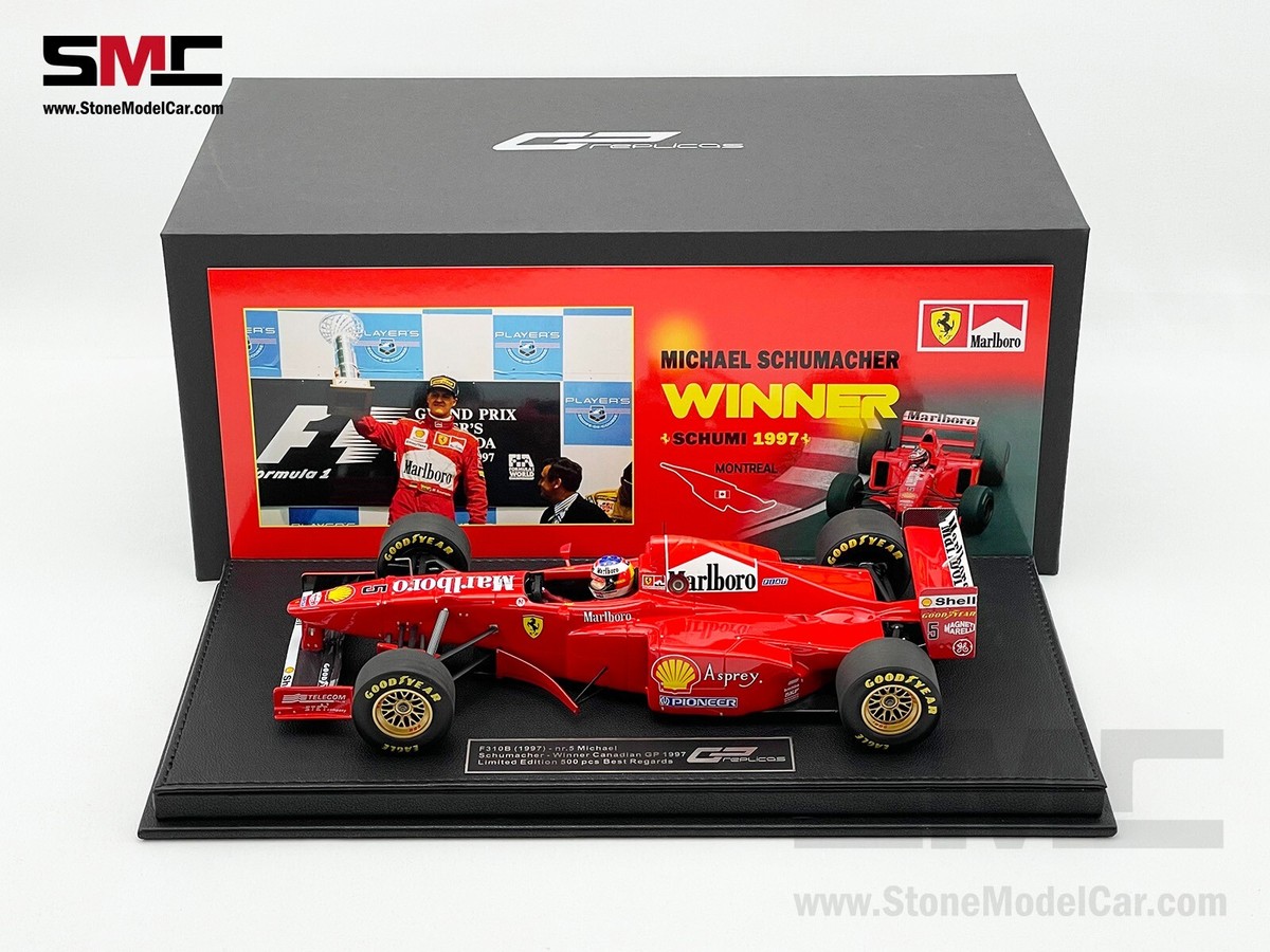 GP REPLICAS 1:18 Ferrari F1 F310B Michael Schumacher Canada Winner