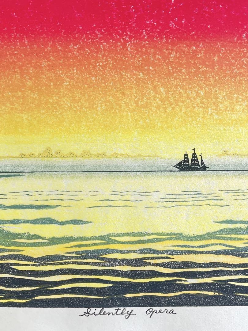 木版画 『Silently Opera』 木版画 『Silently Opera』 Woodcut