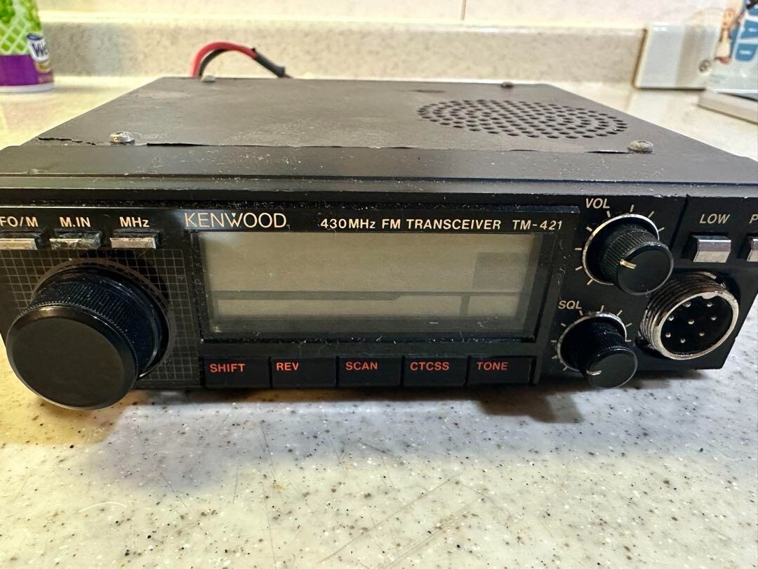 Kenwood TM-421 430MHz FM transceiver | eBay