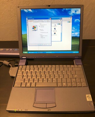 Sony VAIO Z505JS 2000 Windows '98/XP Laptop DOS, DVD, Floppy, Port