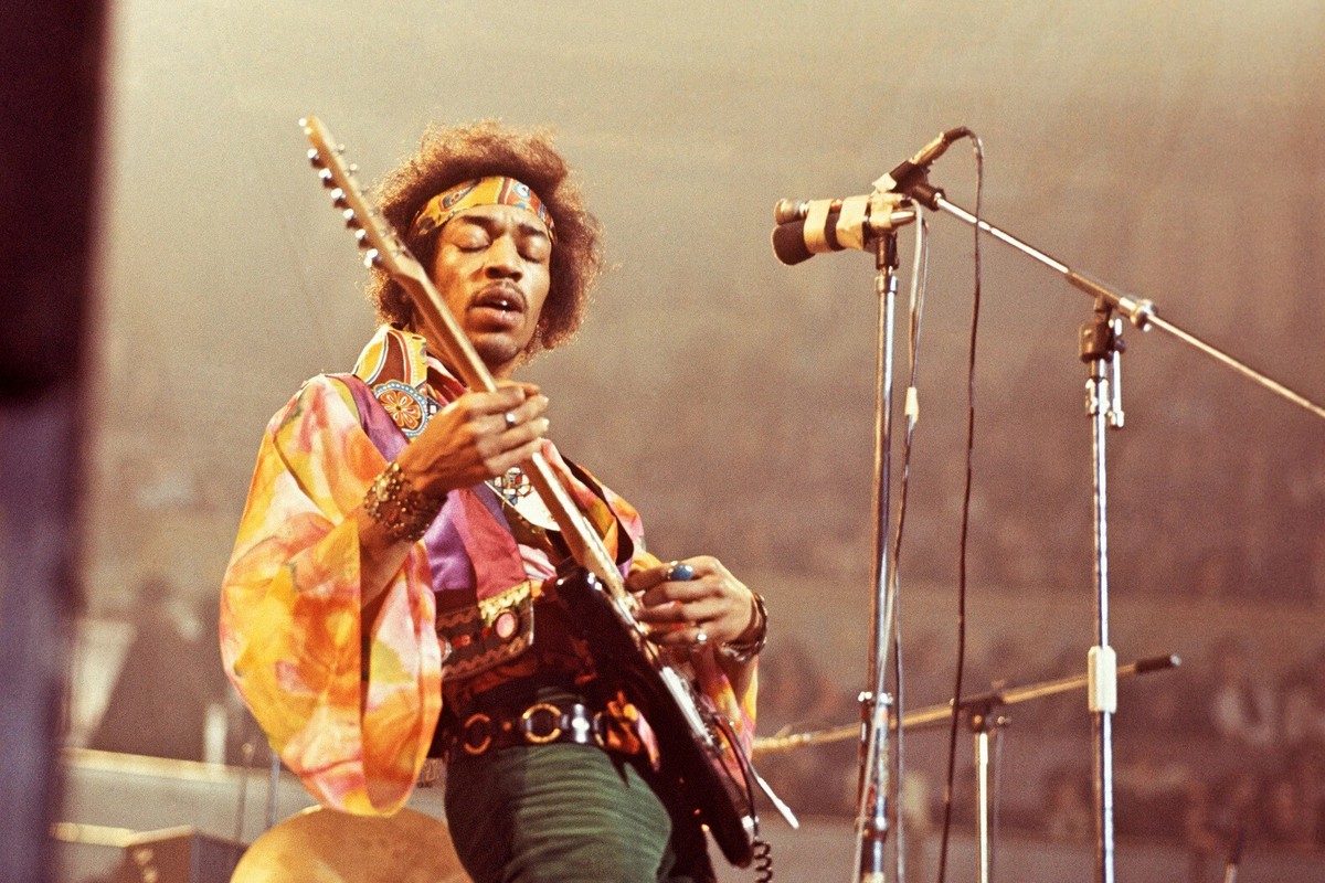 Jimi Hendrix Poster Wall Art Home Decor Photo Prints 16x24, 20x30