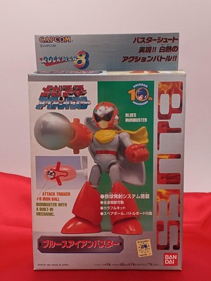 BANDAI Megaman 8 Blues Protoman Iron Buster Mega Armor Rockman
