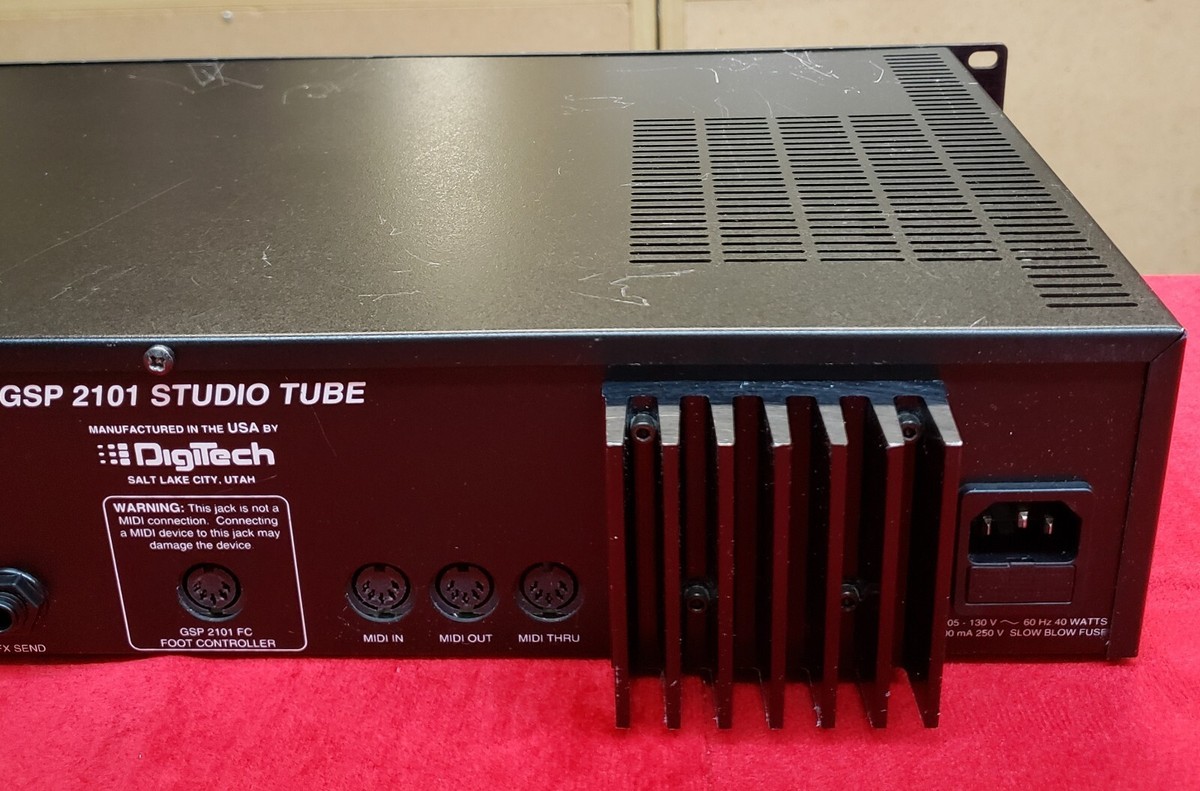 Digitech GSP2101 Studio Tube Preamp/Processor - No Foot Controller