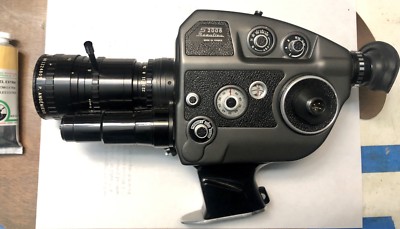 Beaulieu S2008 Super8MM camera with P. Angenieux 8-64mm 1.9 Lens