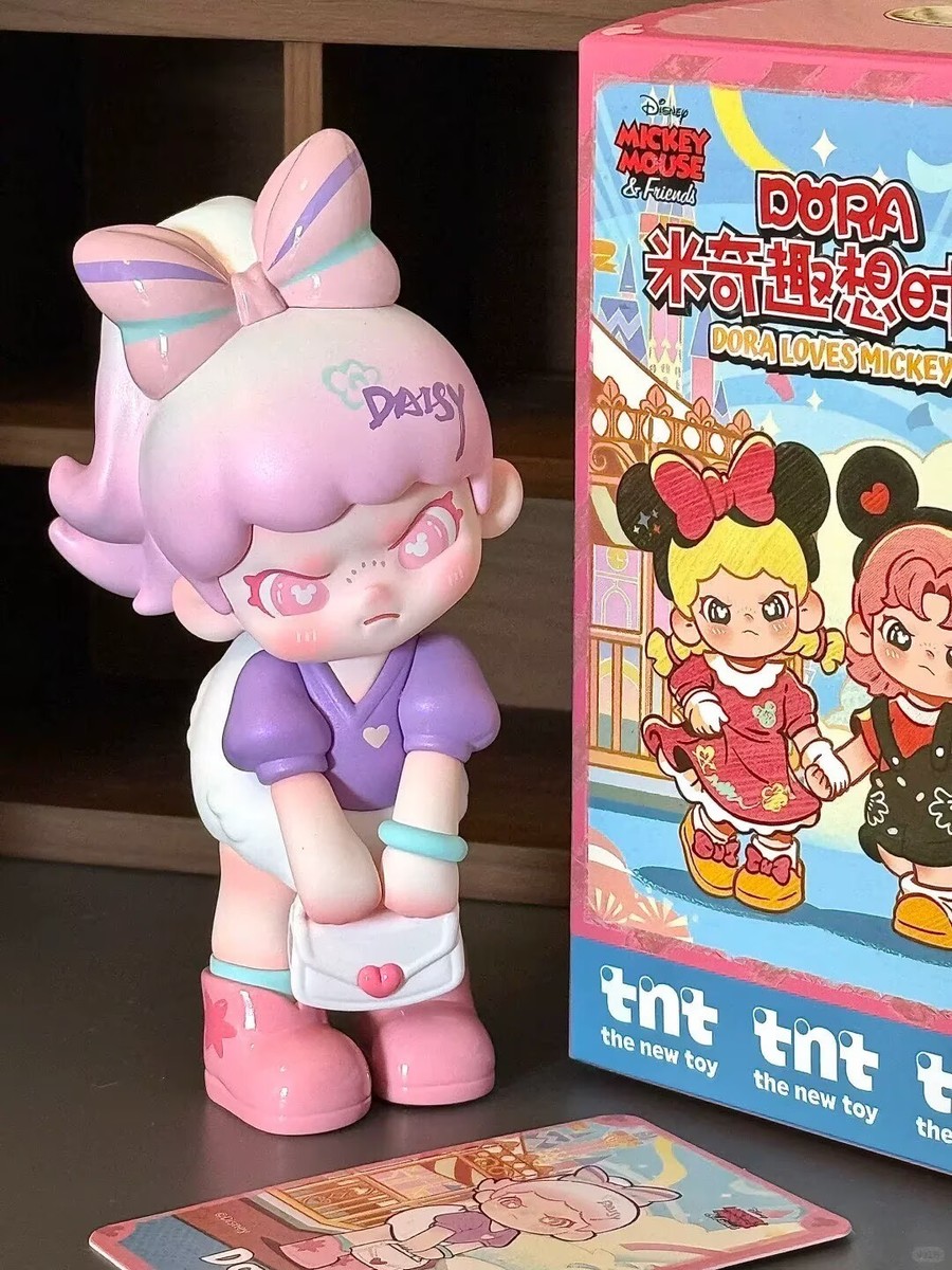 TOPTOY DORA Loves Mickey Series Blind Box Figures Toy New