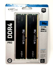 Crucial Pro 64GB (2 x 32GB) PC4-25600 DDR4-3200 Memory