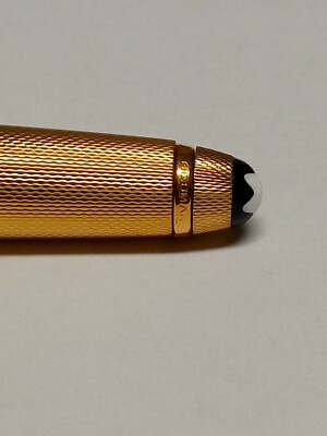 Montblanc Meisterstuck Gold Barley Fountain Pen -Gold Nib 4810 | eBay