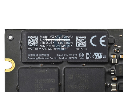 1TB SSD Solid State Drive for Apple Macbook Pro 15