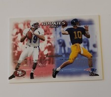2000 Skybox Dominion - Rookies Pairs Tom Brady, Giovanni Carmazzi