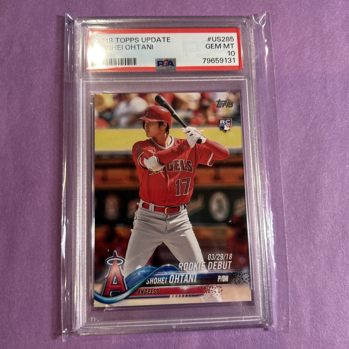 MLBカード 大谷翔平 ルーキーカード 2018 Topps ジプシークイーン MLB