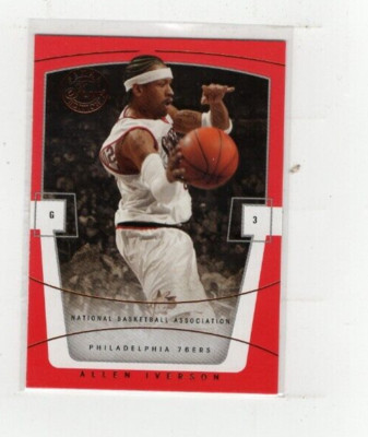 2003-04 Allen Iverson Flair Final Edition #1 Free Shipping (E566