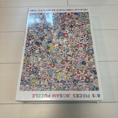 村上隆 ジグソーパズル SKULLS & FLOWERS CASTLE WALL Takashi