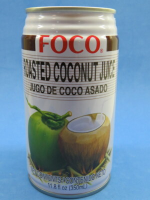 Drink Can: Thai FOCO Roasted COCONUT Juice ~ ugo de Coco Asado