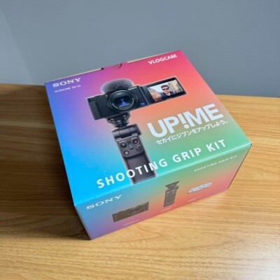 Sony VLOGCAM ZV-1G Shooting Grip Kit Black F/S New | eBay