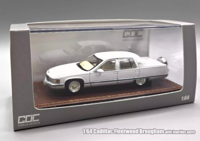 GOC 1/64 Cadillac Fleetwood Brougham alloy diecast model white | eBay