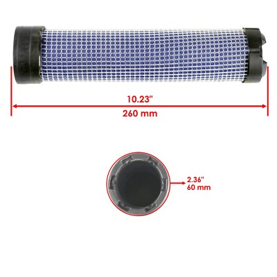 Caltric 103-1326 1031326 Inner Air Filter for Toro / Exmark / Lawn