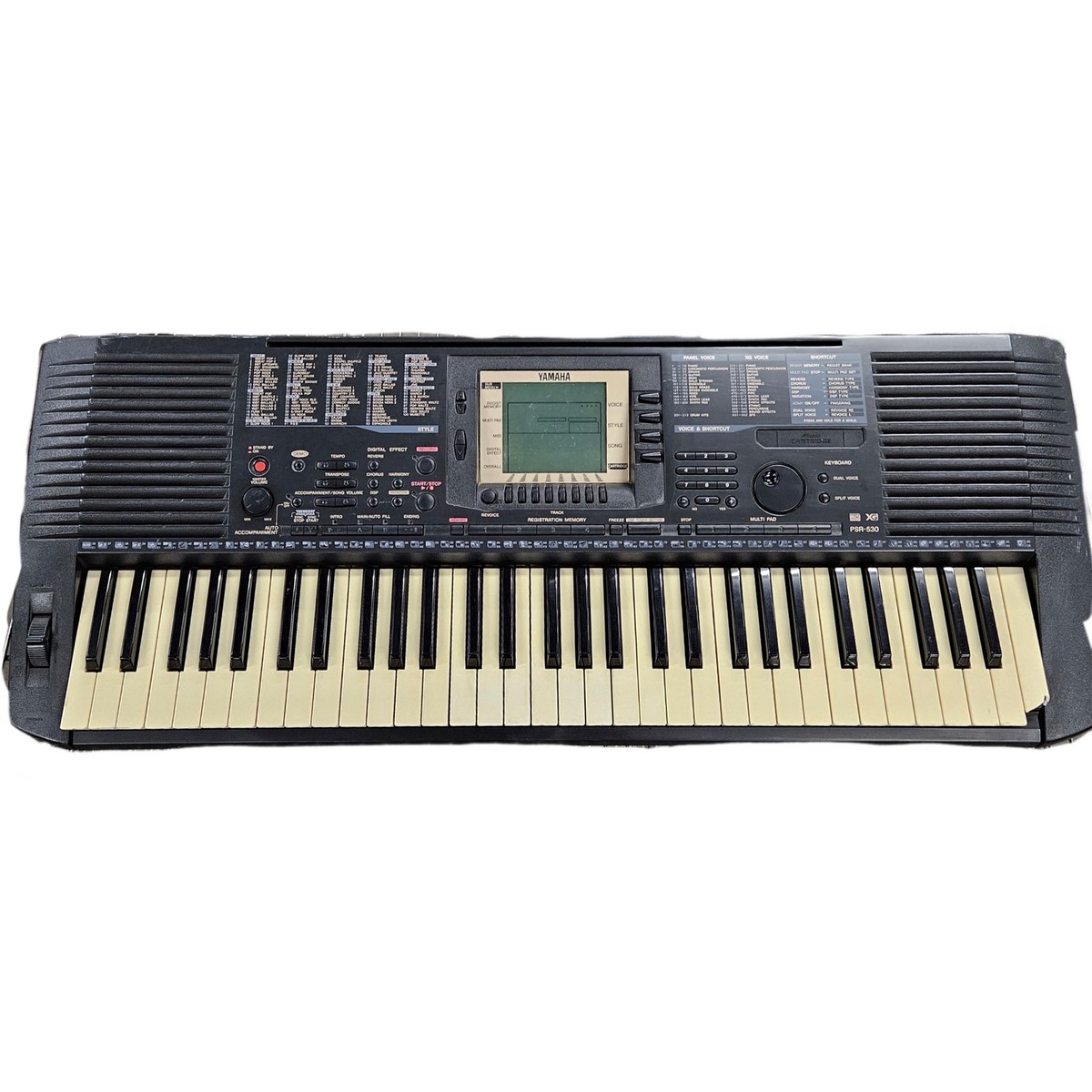 CC Yamaha PSR-530 61鍵盤電子キーボード CC Yamaha PSR-530 61鍵盤