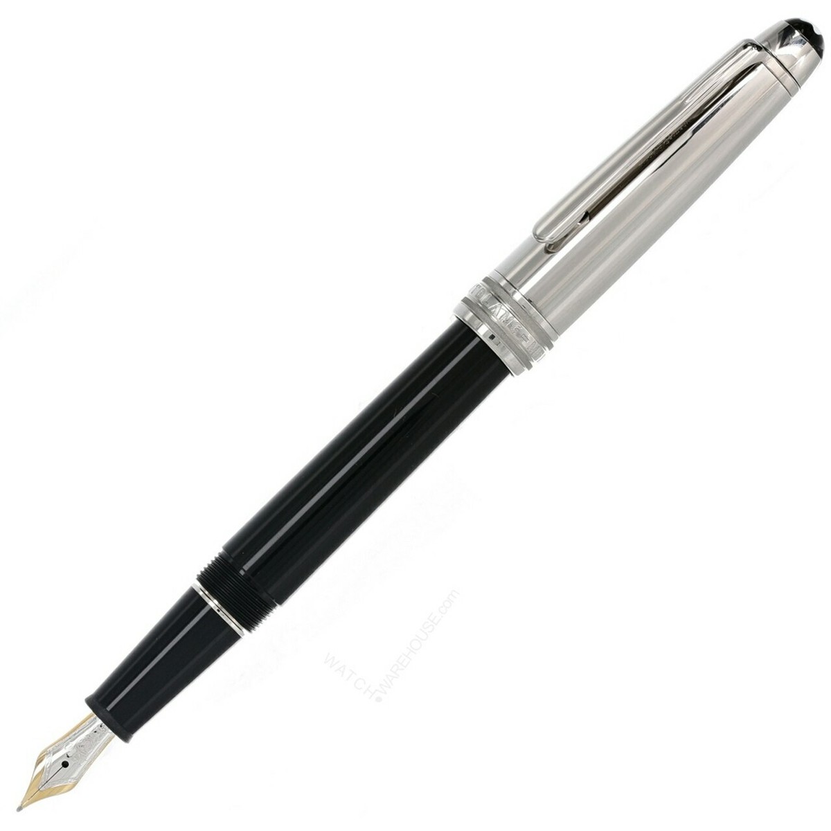 MONTBLANC Meisterstück 145 Solitaire Doué Stainless Steel Fountain