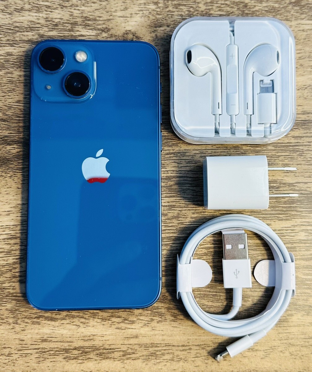 Apple iPhone 13 Mini 128GB Blue - Factory Unlocked - Good