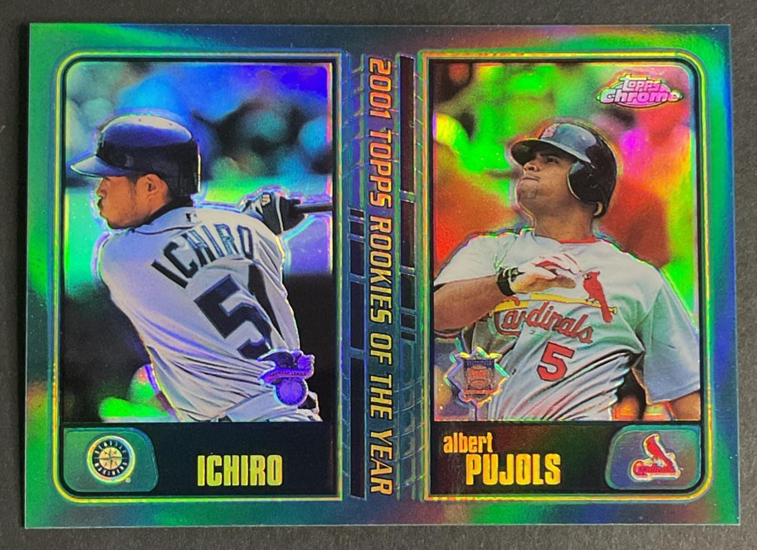 その他 MLB ichiro&pujols rookiecard !!!!!chrome Ichiro Suzuki