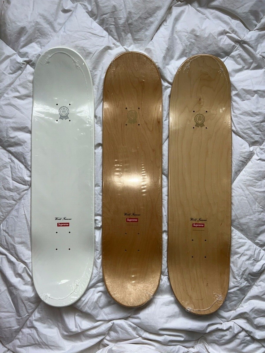Supreme 2014 20th Anniversary Box Logo Taxi Driver Skateboard Deck