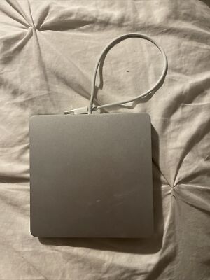 Genuine Apple MODEL A1379 USB Superdrive Silver External Drive, CD