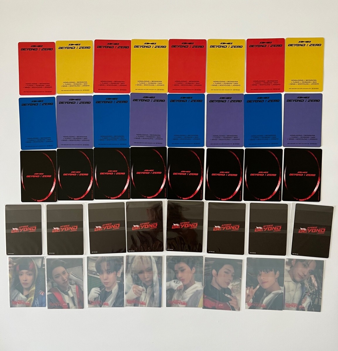 ATEEZ サン 自筆サイン BEYOND ZERO フォトカード付き‼️ ATEEZ サン